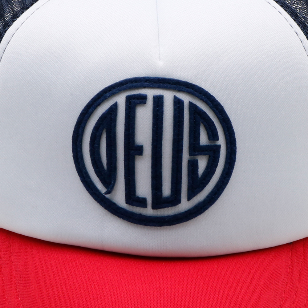 데우스 PILL TRUCKER 메쉬캡 모자 DMF77758-RNV