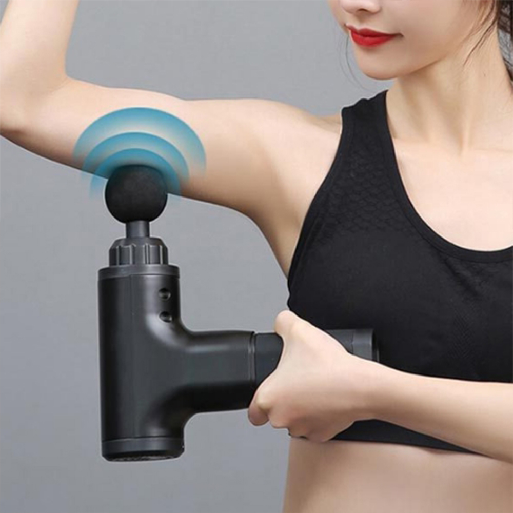 마사지건 안마기 맛사지건 마사지 핸드 근육 어깨 목 핸디형 승모근 소형 작은 미니 초미니 - 상품 이미지