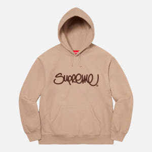 슈프림 Raised Handstyle Hooded Sweatshirt 후... 착용 후기 | 사이즈/핏 총정리 - 상품 이미지 1