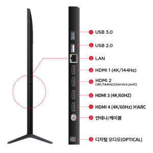 TCL 65Q6C 4K QD-Mini LED 구글 TV 상세 이미지 5