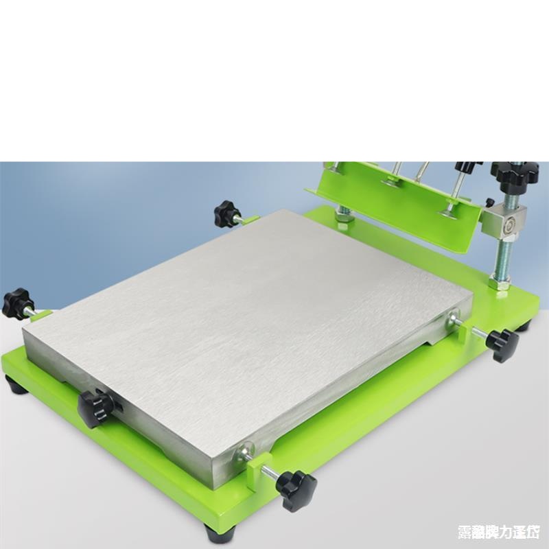 수동 스크린인쇄기 제판 수동 프린팅 판화 로고 유리병 두꺼운 패 치 대형 590x440mm 1개 - 상품 이미지