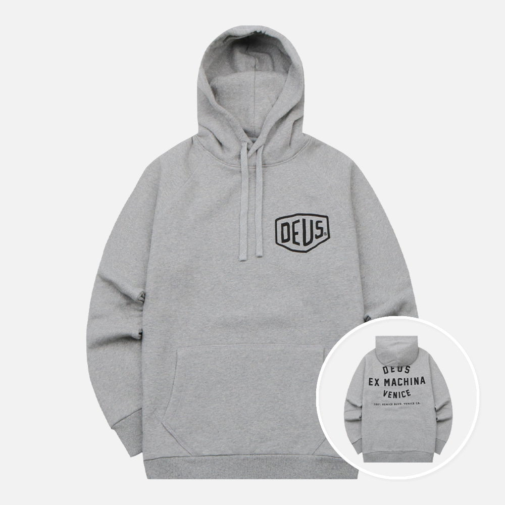 데우스 VENICE ADDRESS HOODIE 후드티 T_DMW48675C-GRM