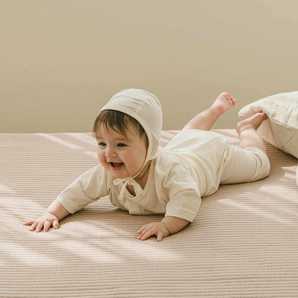 말랑하니 아기 방수패드 슈퍼싱글 방수매트 신생아 방수요 코코아밀크