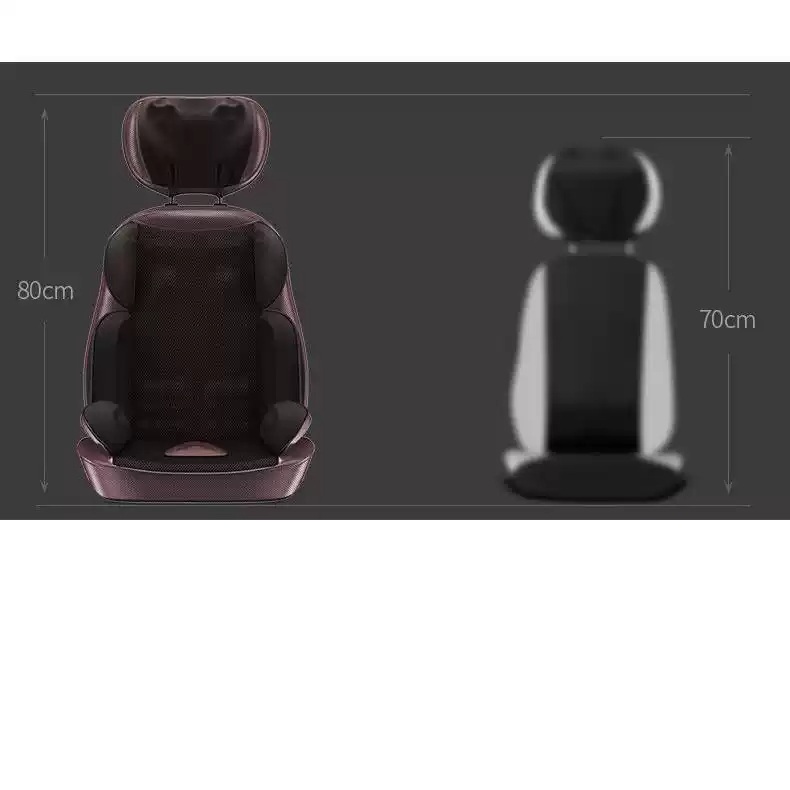 의자형 마사지기 체어형 모션시트 전신 경추 쿠션 바디 고급 커피색 - 상품 이미지
