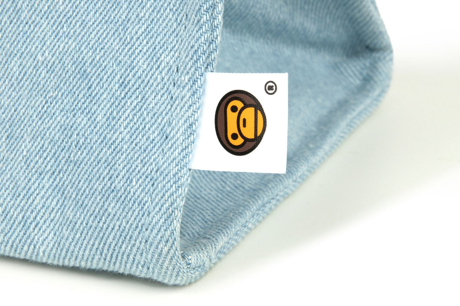 베이프 토트백 BABY MILO DENIM SMALL TOTE BAG 3월 3주차 신상 AL20-189-318 - 상세 이미지 5