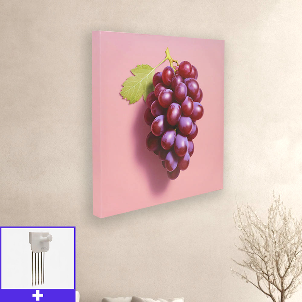 화목포도 80x80cm 캔버스액자 포도그림 - 메인 이미지