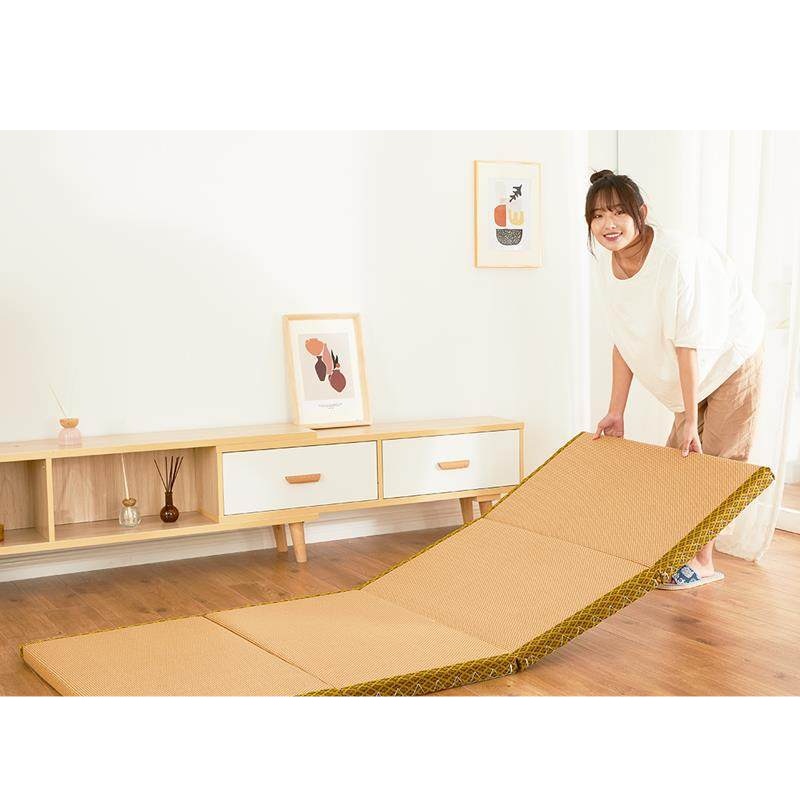 접이식 다다미매트 폴딩 쿠션 수면 찜질방 휴식 용 바닥 600x1800mm 3CM (4단) A - 상품 이미지