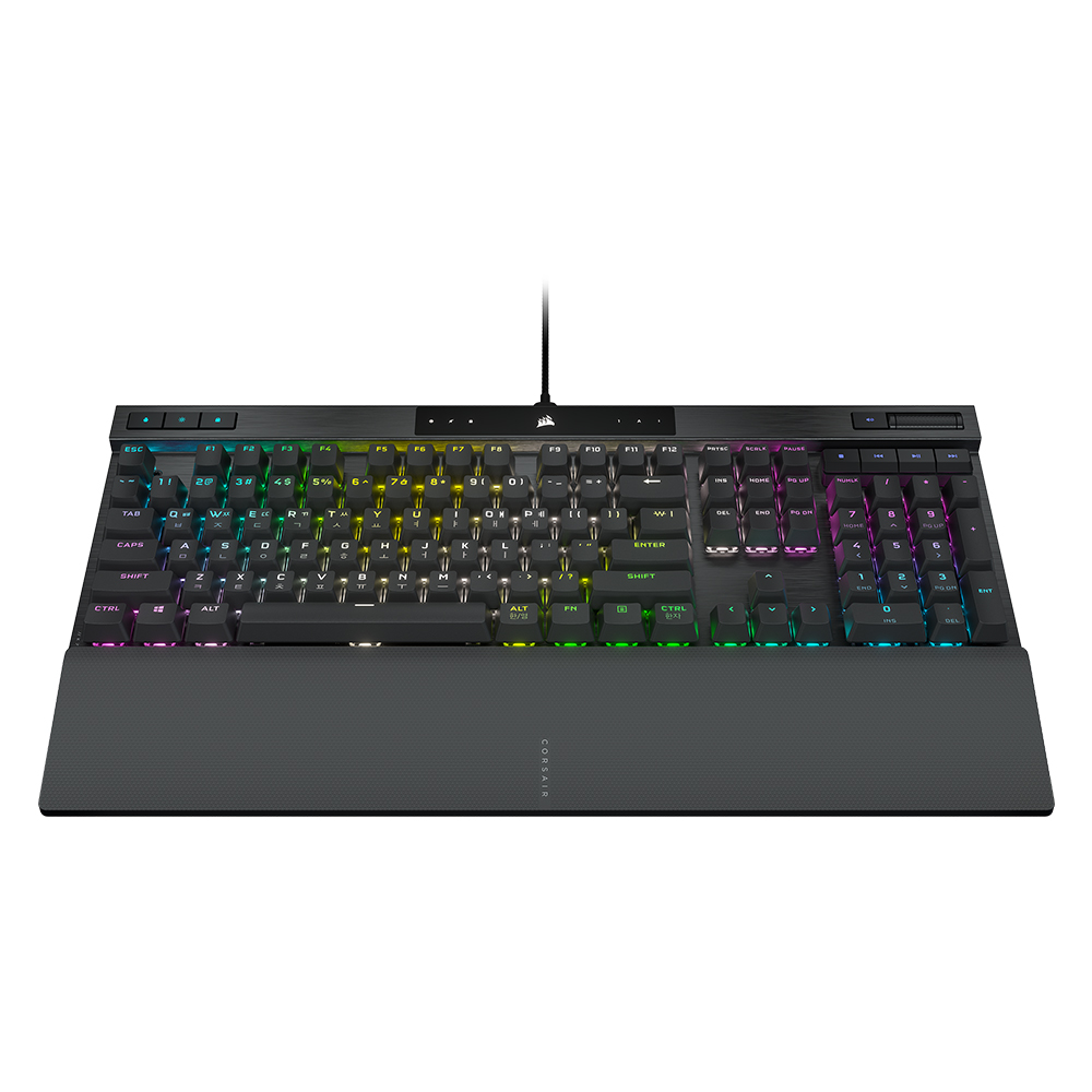 커세어 K70 RGB PRO 게이밍 기계식 키보드 체리 저소음 적축 풀배열 - 상세 이미지 4