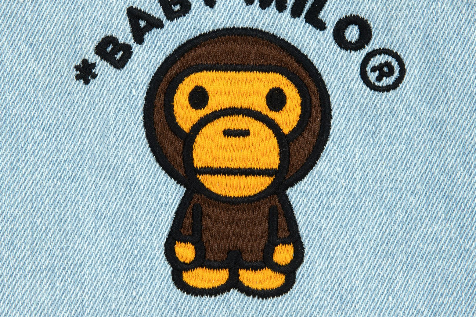 베이프 토트백 BABY MILO DENIM SMALL TOTE BAG 3월 3주차 신상 AL20-189-318 - 상세 이미지 4