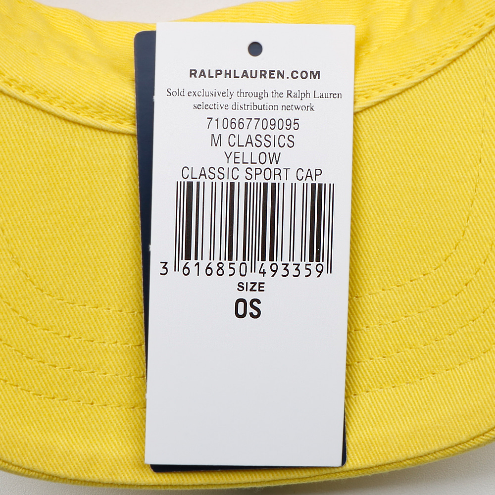 폴로랄프로렌 포니로고 자수 캡 모자 710667709095