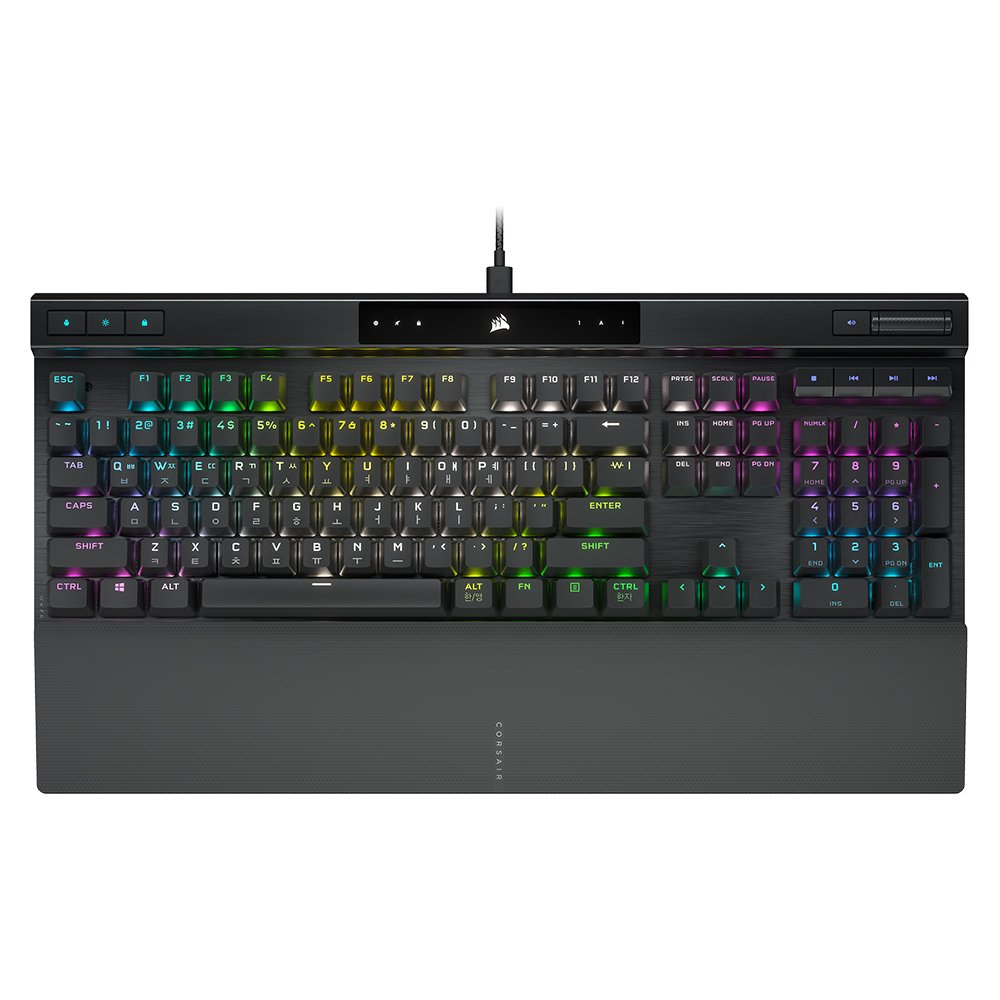 커세어 K70 RGB PRO 게이밍 기계식 키보드 체리 저소음 적축 풀배열 - 상세 이미지 2