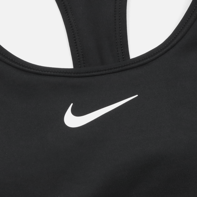 나이키 우먼 스우시 미디엄 서포트 패드 스포츠브라 DX6822-010