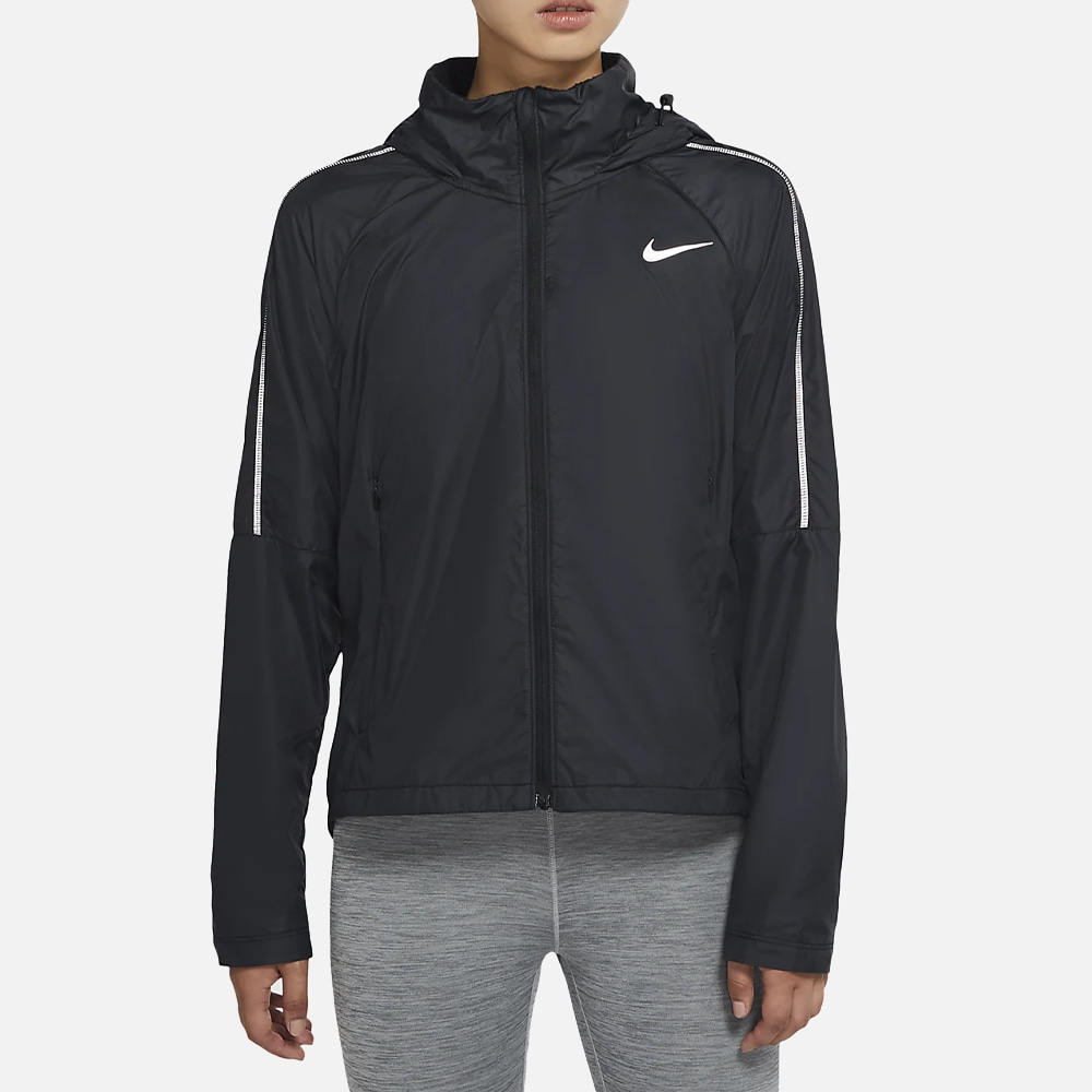 나이키 우먼 쉴드 러닝 자켓 CU3386-010