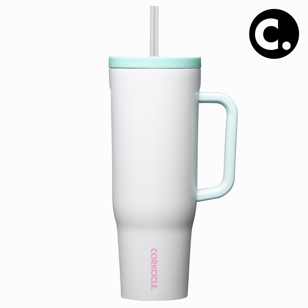 콕시클 크루저 40oz 스텐 보냉 텀블러 대용량 손잡이 빨대 1180ml, 보드워커 부기 - 메인 이미지