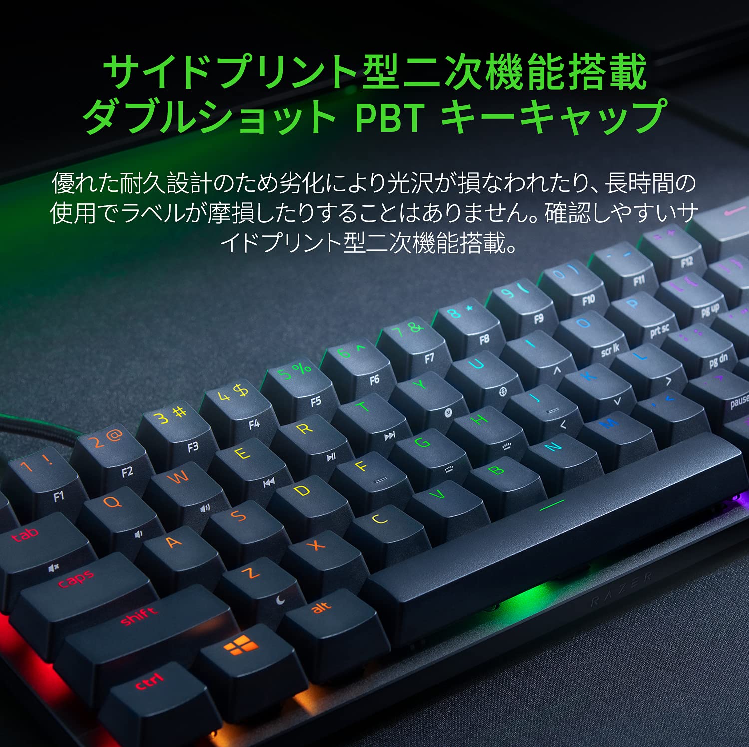 레이저 헌츠맨 Razer Huntsman 미니 아날로그 게이밍 키보드 블랙 - 상세 이미지 3