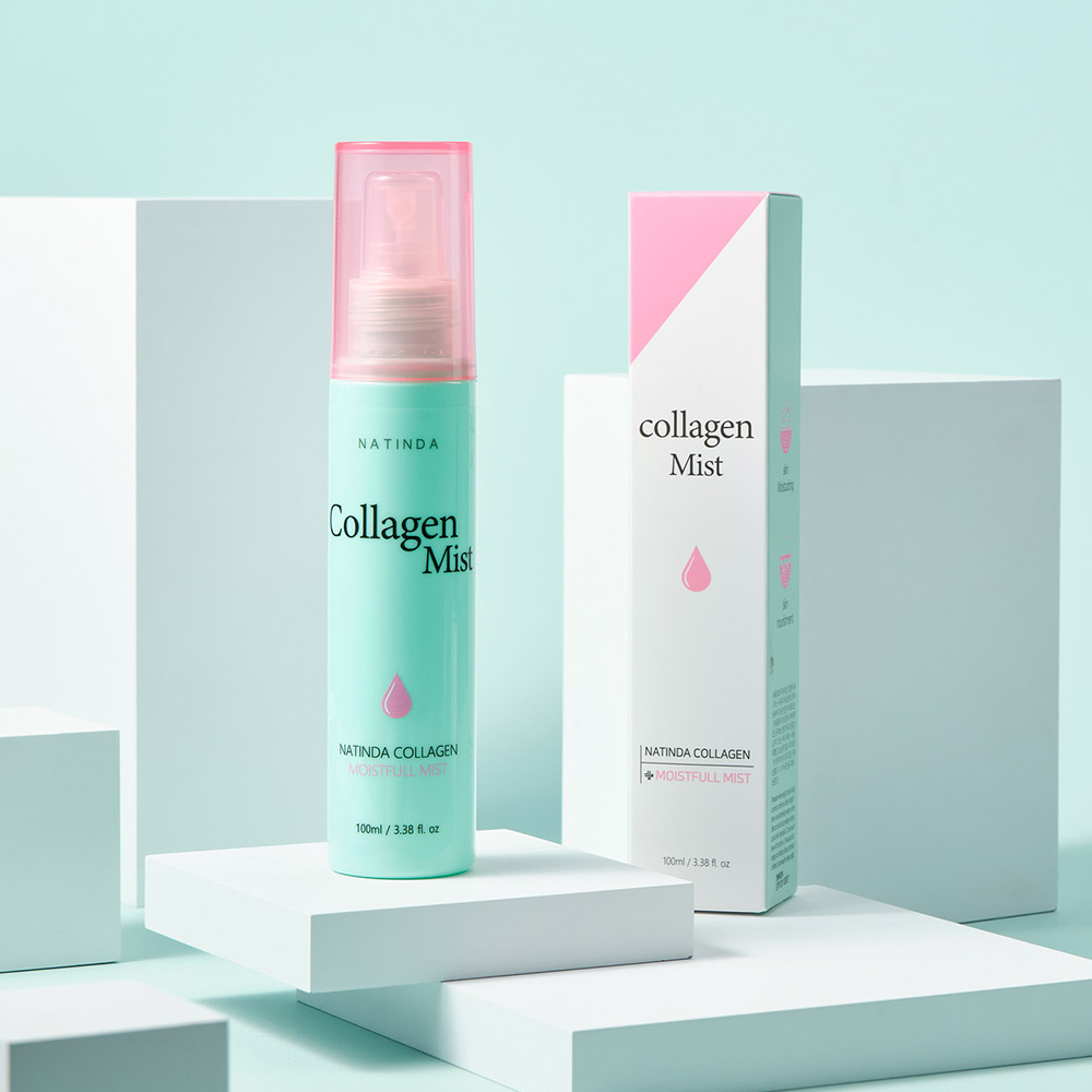 저분자 어린 콜라겐 수분 채움 미스트 100ml 미백 주름 기능성 탄력 진정 스킨 토너 - 상세 이미지 4