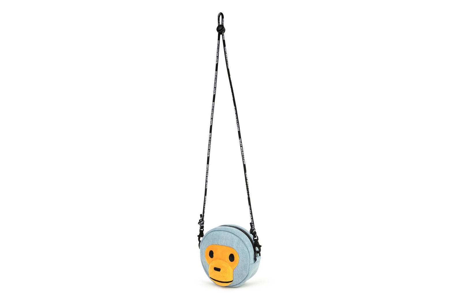 베이프 크로스백 BABY MILO FACE DENIM CROSS BAG 3월 3주차 신상 AK70-190-308 - 상세 이미지 2