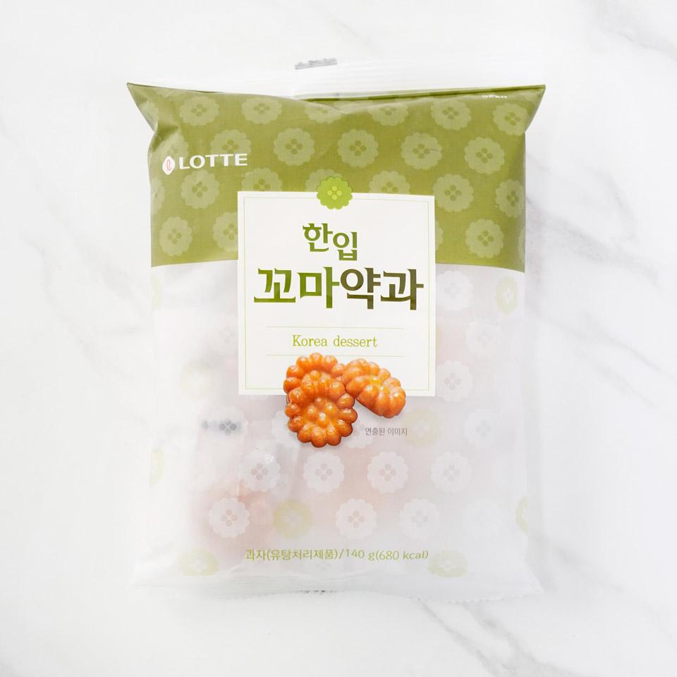 메가마트 롯데웰푸드 한입꼬마 약과 140g - 상품 이미지