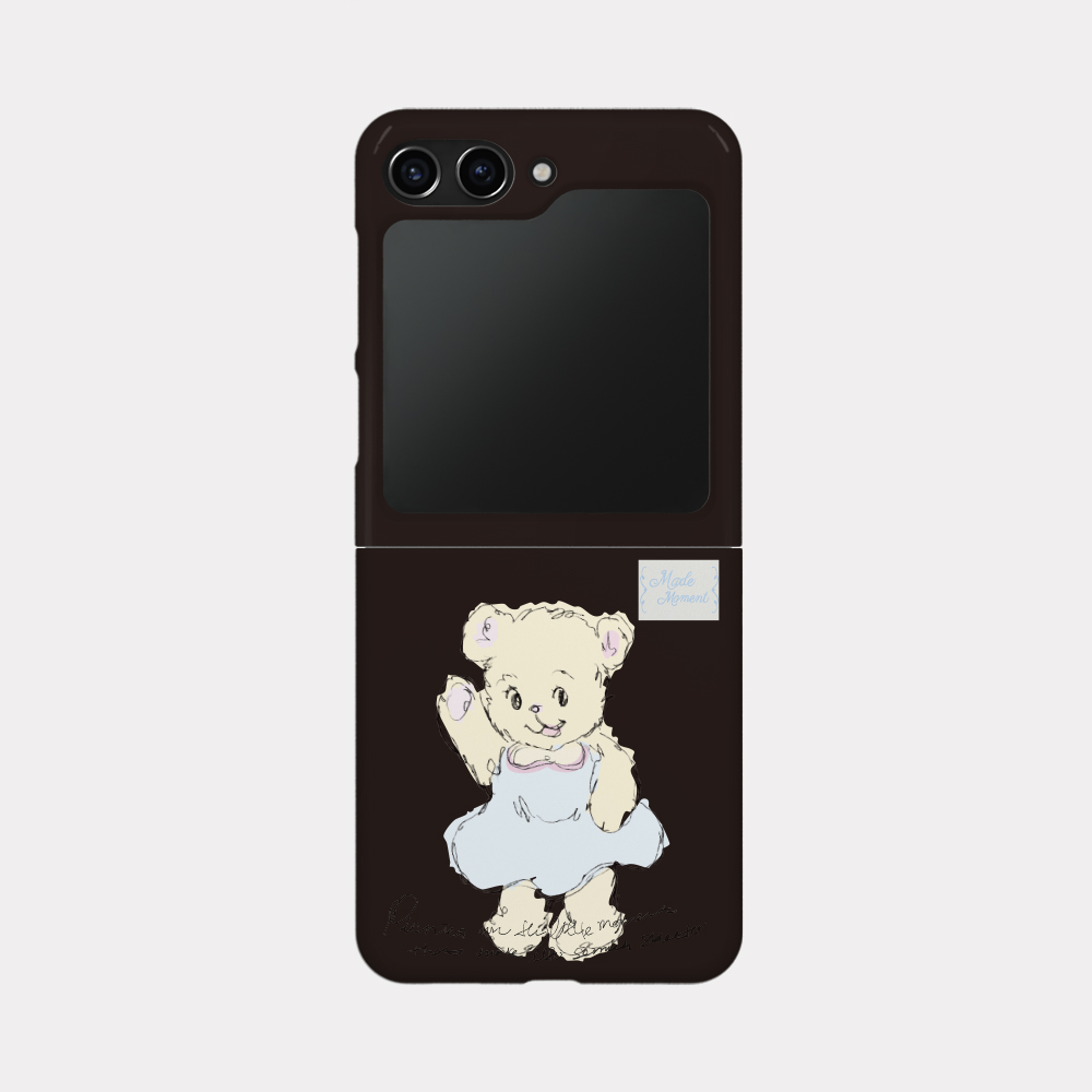 adorable bear 갤럭시 Zflip5 케이스 하드 제트 - 상세 이미지 2