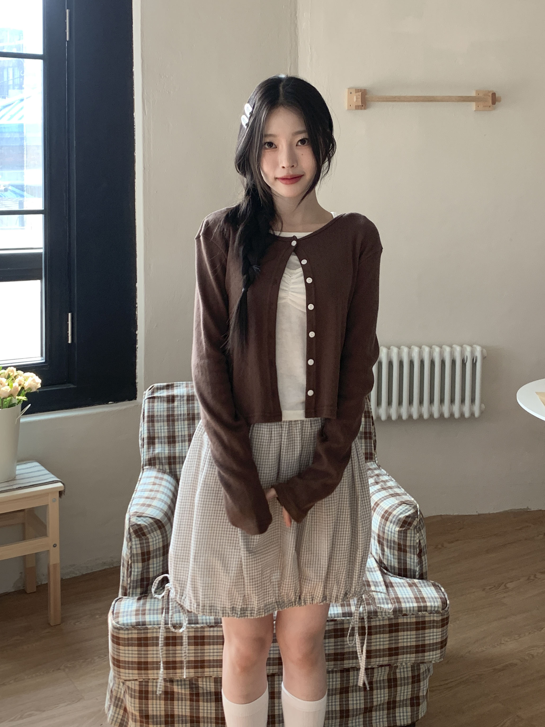 [20%할인/여리핏♡/봄신상] 레인 컬러 펀칭 가디건 8color 상세 이미지 29
