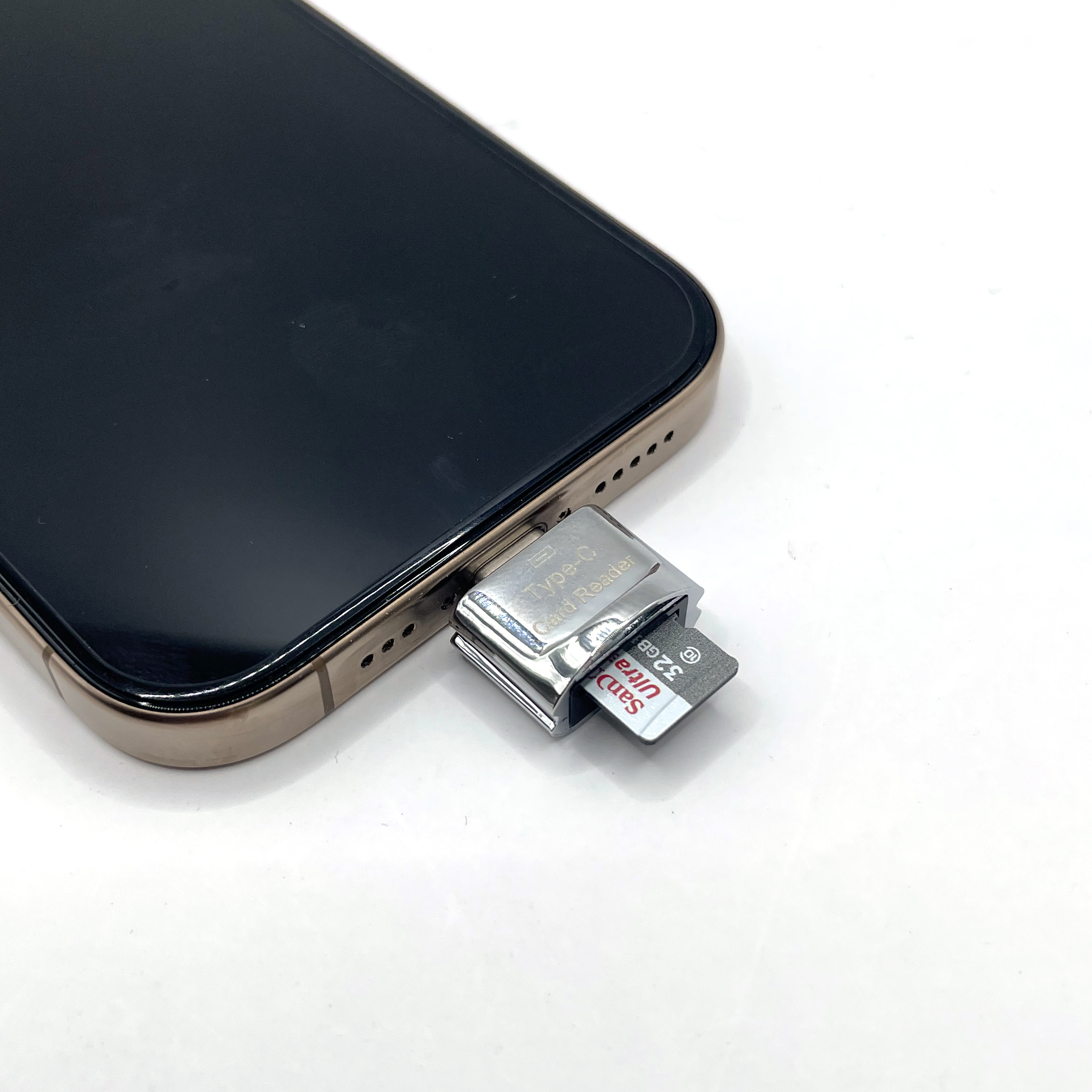SD카드리더기 C타입 MicroSD TF카드 마이크로 휴대용 핸드폰 블랙박스 아이폰 - 상세 이미지 3