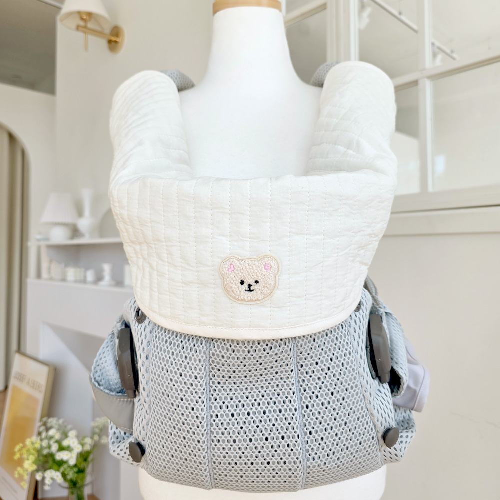 아기띠침받이 일체형 앞보기 올인원 커버 에르고 베이비뵨 포그내 호환