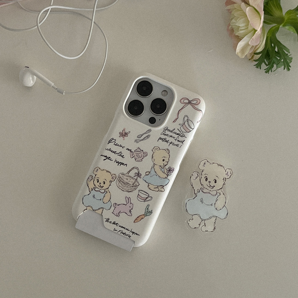 adorable bear 디자인 [아크릴스마트톡] - 상세 이미지 2