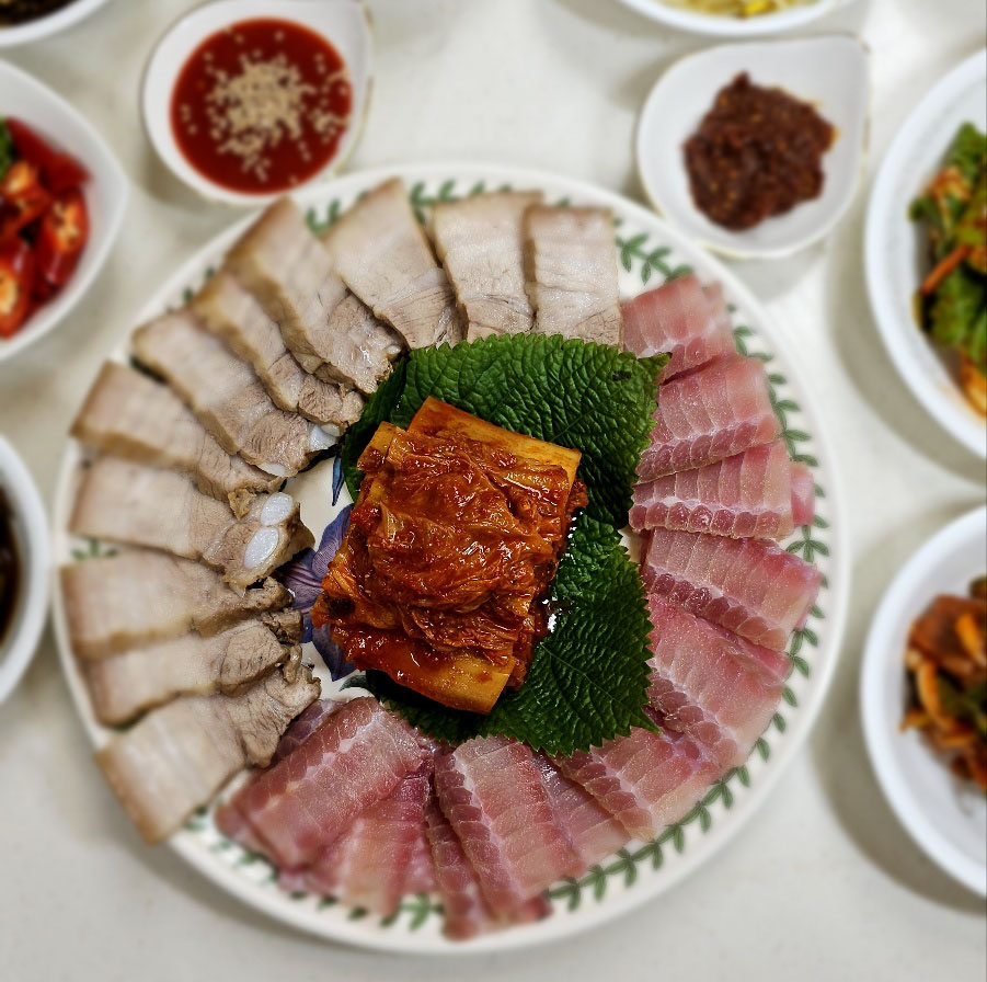 국내산 전라도 신안 흑산도 홍어회 500g/2대50년째 숙성달인/강진묵은지와 홍어삼합 콤비 - 상세 이미지 3