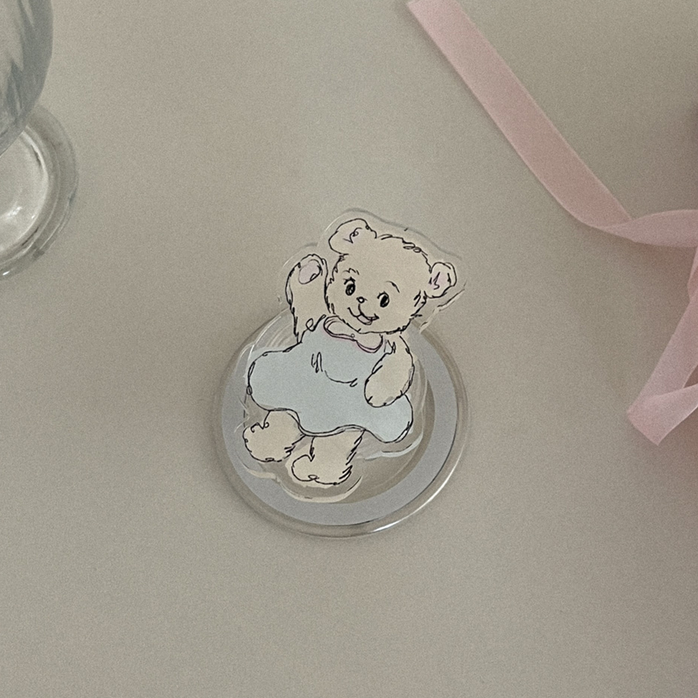 adorable bear 디자인 [맥세이프 아크릴스마트톡] - 상품 이미지