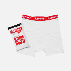 슈프림 Hanes Boxer Briefs 팬티 4팩 99HAA36-WHI... 착용 후기 | 사이즈/핏 총정리 - 상품 이미지 1