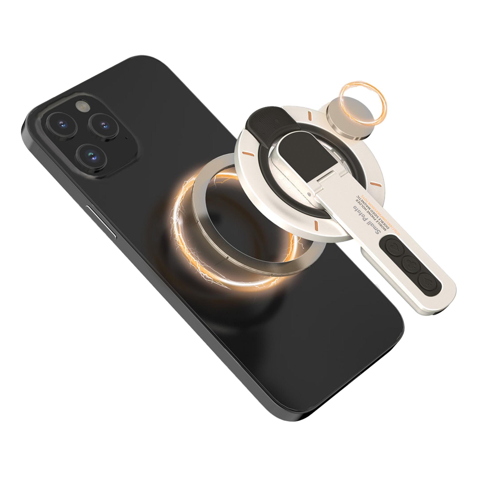 스몰포테이토 팝스탠드 초강력 맥세이프 양면자석 스트레스 해소 아이폰 거치대