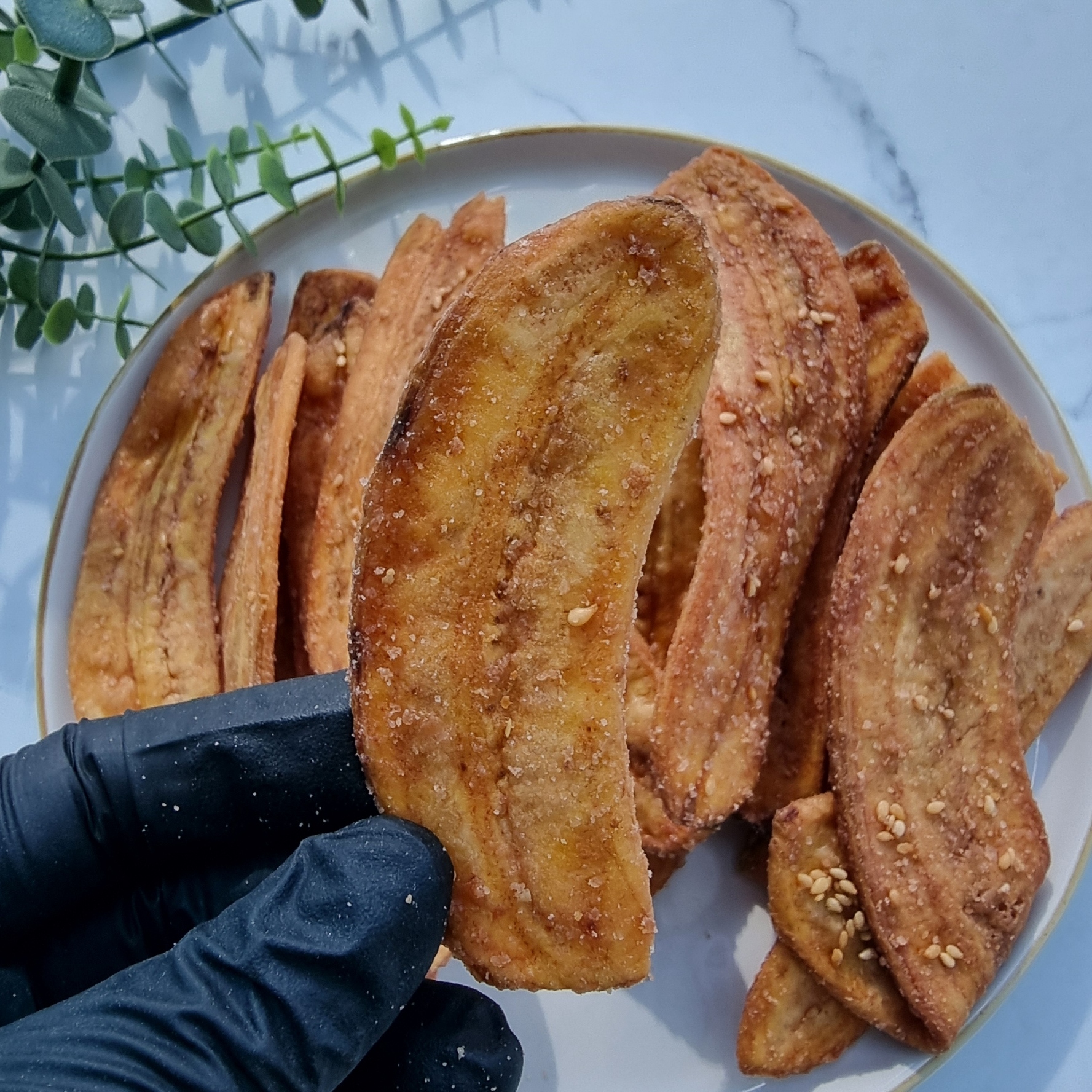바나나칩1kg 대용량 호프안주 맥주안주 베트남 바나나짱 - 상품 이미지