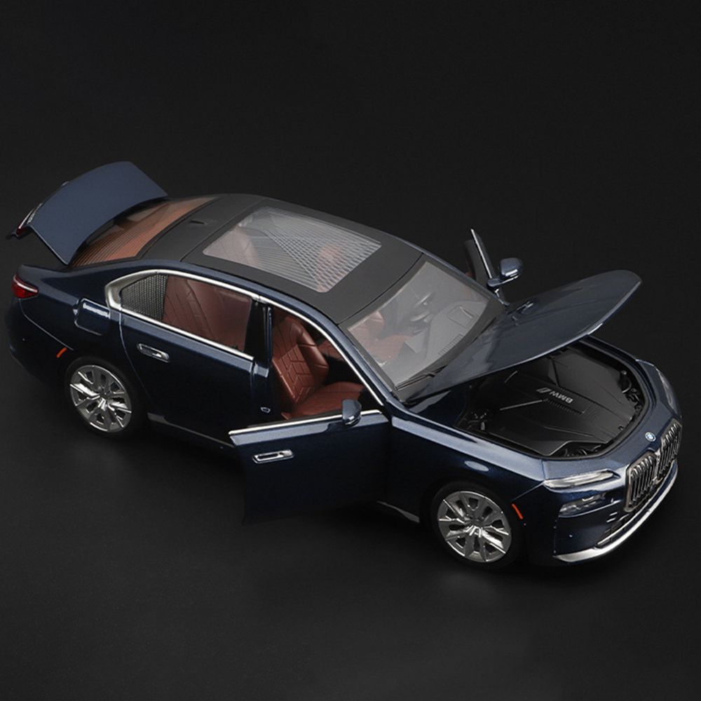 BMW i7 다이캐스트 자동차 모형 피규어 7시리즈 미니어처 - 상세 이미지 3