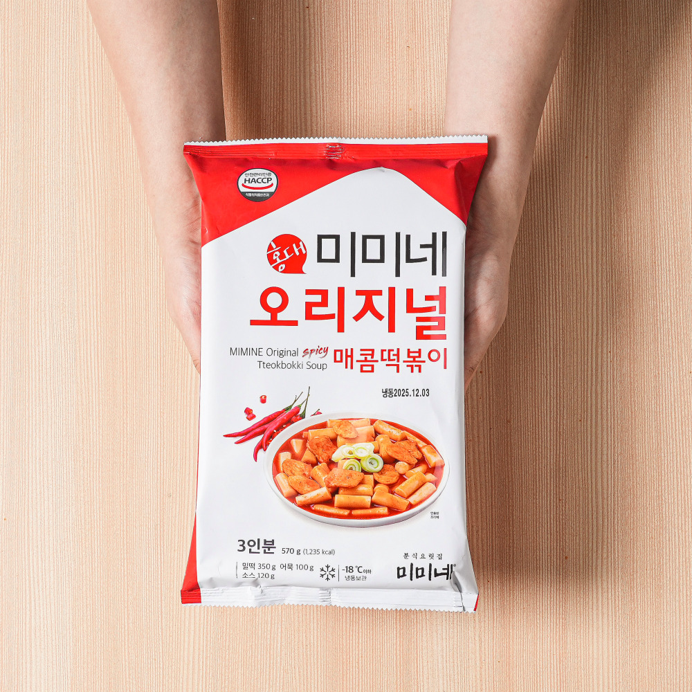 미미네 국물떡볶이 밀키트 오리지널 3봉 + 매콤한맛 3봉 ( 총6봉 18인분 ) - 상세 이미지 4