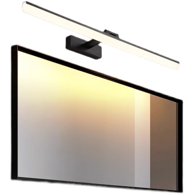 화장실등 벽부등 메이크업 그림 램프 LED 파우더룸 블랙 40cm -9W 화이트 - 상세 이미지 5