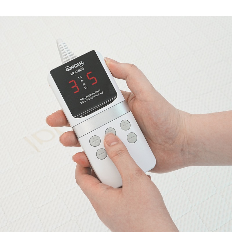 일월 카본매트 1인용 탄소매트 전기 분리난방 전자파없는 그래핀 텐셀 통세탁 전기요 싱글