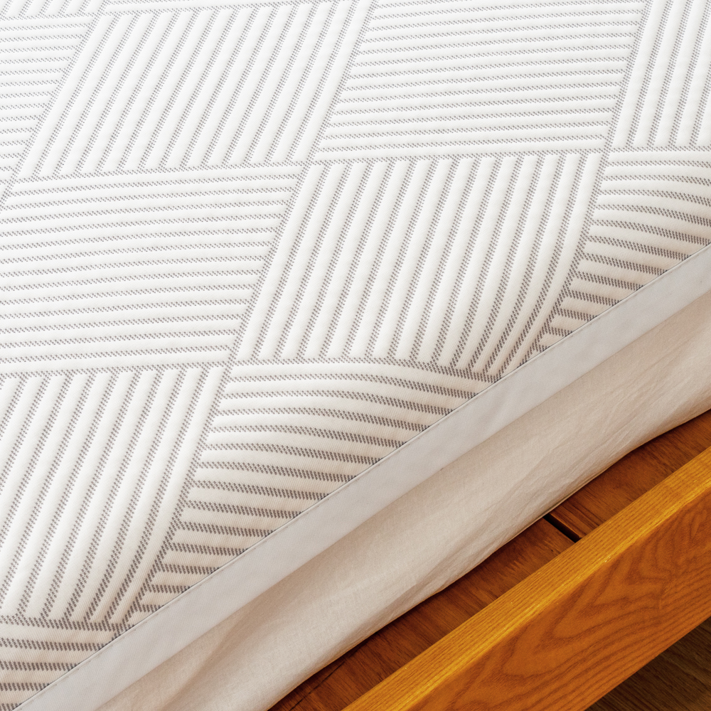 아이스론 쿨 냉감 밴드형 여름 침대 냉감패드+베게커버 세트 타입A_(아이스론A), Q x 침대패드+베개커버 2EA