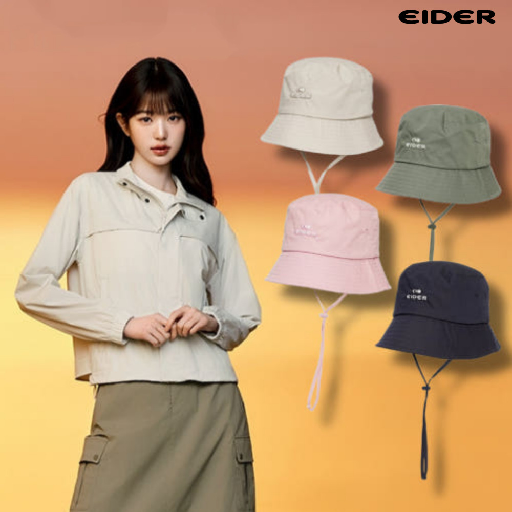 아이더 남녀 공용 데일리 버킷햇 에센셜 여행 산행 모자 - 메인 이미지