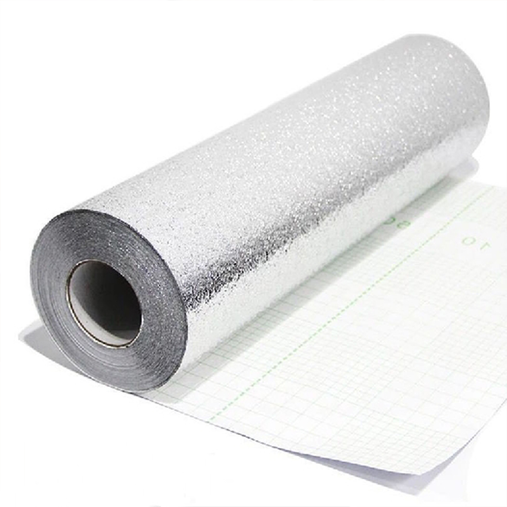 5M 주방 알루미늄 시트지 은박 벽지 타일 싱크대 벽 시트 부엌 오염방지 가스렌지 기름때