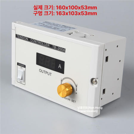 자기 분말 장력 정밀 조절기 게이지 고정밀 다기능 레귤레이터 TB-2A