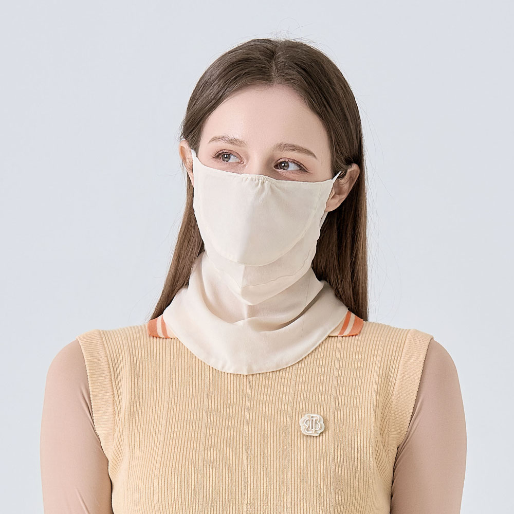 베일리화이트 골프 마스크 자외선차단 얼굴 햇빛가리개 여름 안면 쿨 자전거 등산