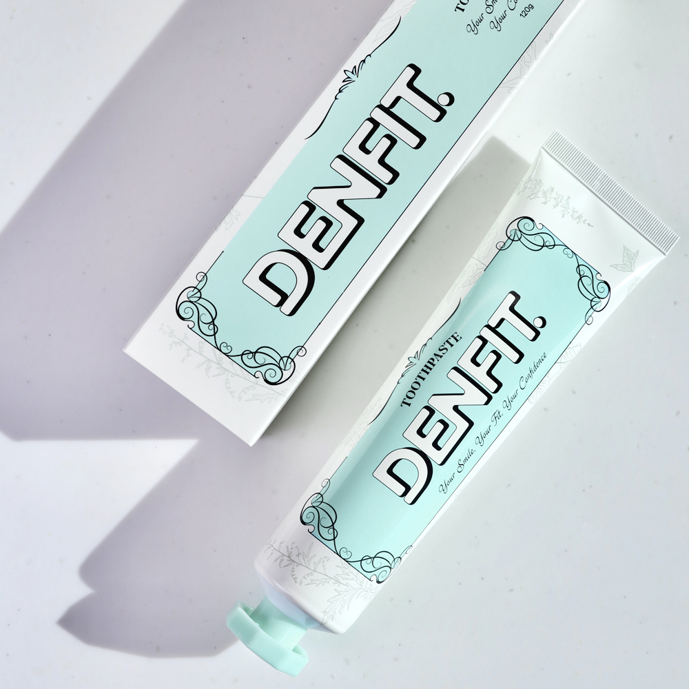 DENFIT 덴핏 리프레쉬 쿨브리즈 고불소 치약 120g 구취케어 치과치약 (+낱개 칫솔 2P 증정) - 상세 이미지 2