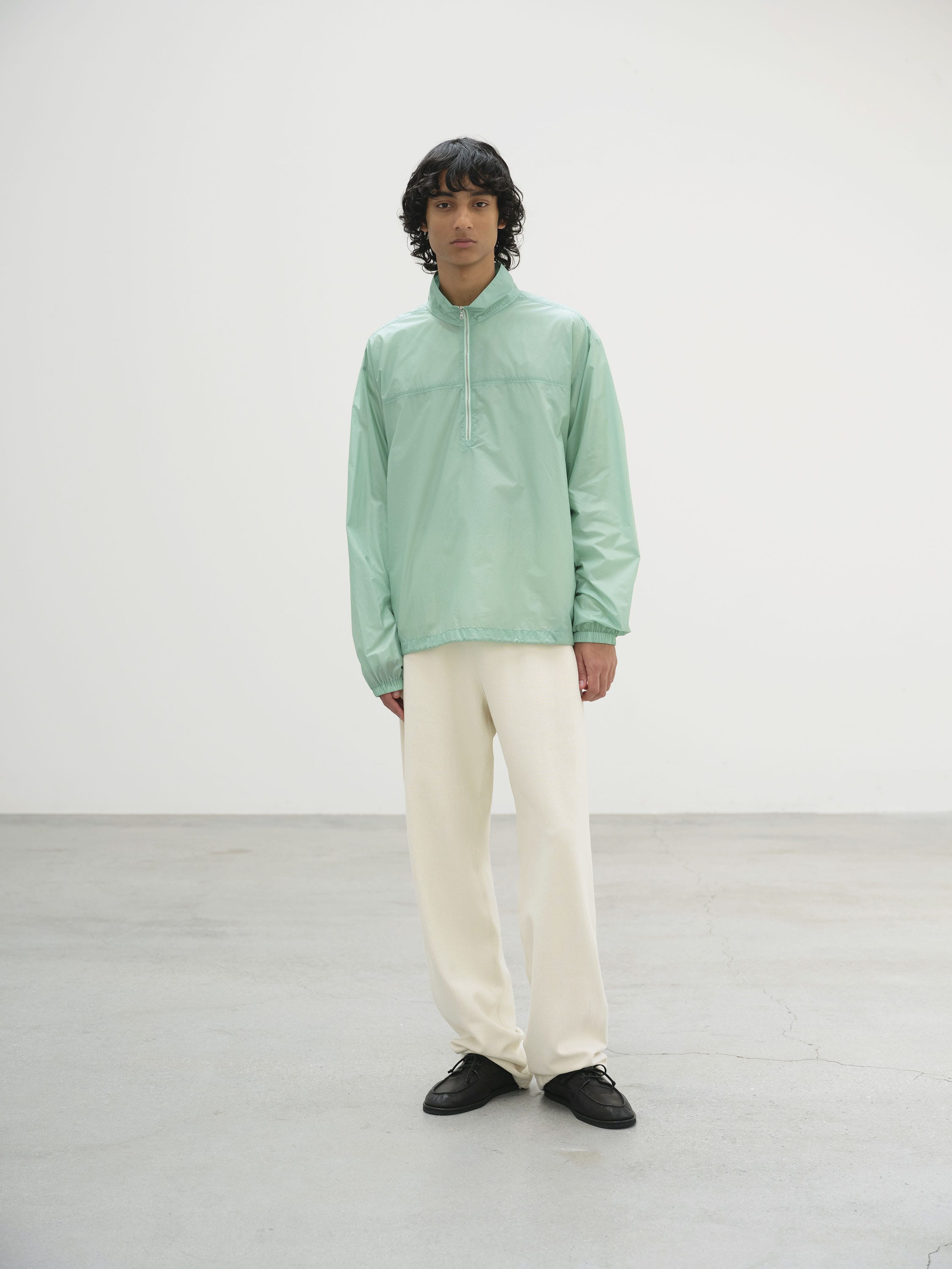 나일론 하프 지퍼 풀오버 이미지4