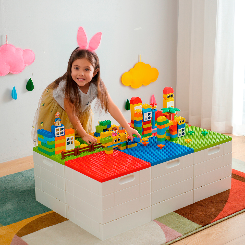 레고 수납함 정리박스 스토리지 장난감정리함 토이박스 25L