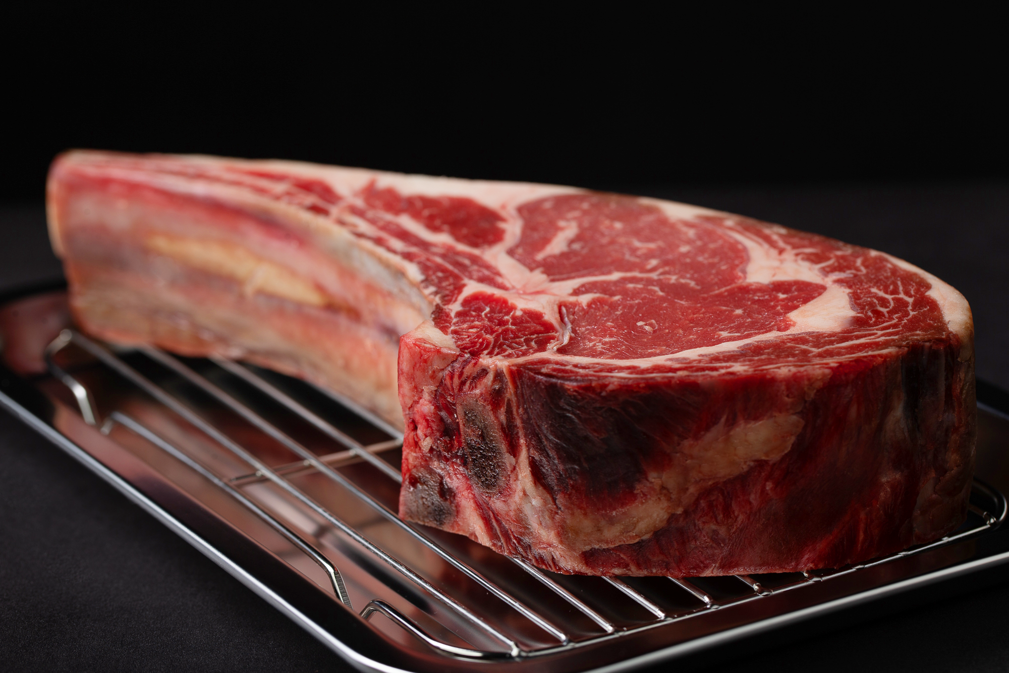 드라이에이징 블랙앵거스 토마호크 5cm내외 스테이크 미국산 숙성육 패러미트 1000g