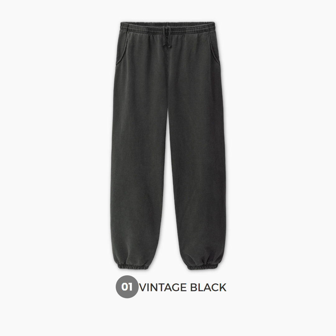 로스엔젤레스어패럴 HF04GD 가먼트다이 헤비플리스 스웻팬츠 14oz - 상세 이미지 2