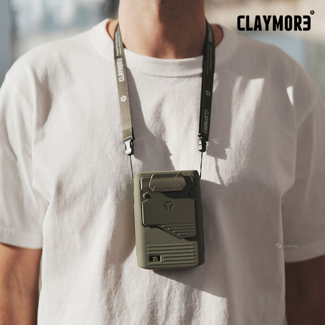 크레모아 클립팬 휴대용 선풍기 목 넥밴드 미니 집게 클립형 탁상 캠핑