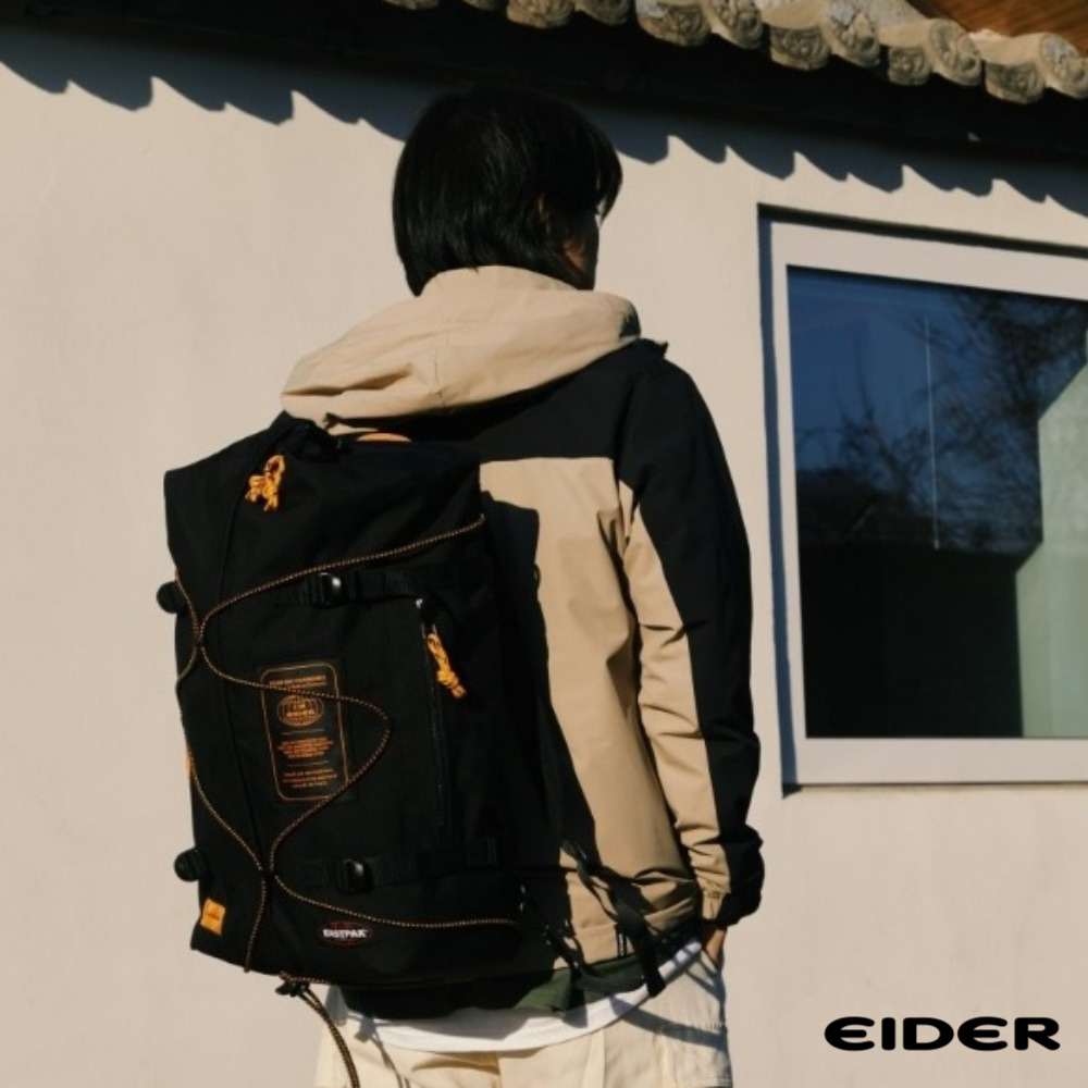 아이더 X 이스트팩 TRAVEL(트래블) 더프팩 (Black) 여행용백팩