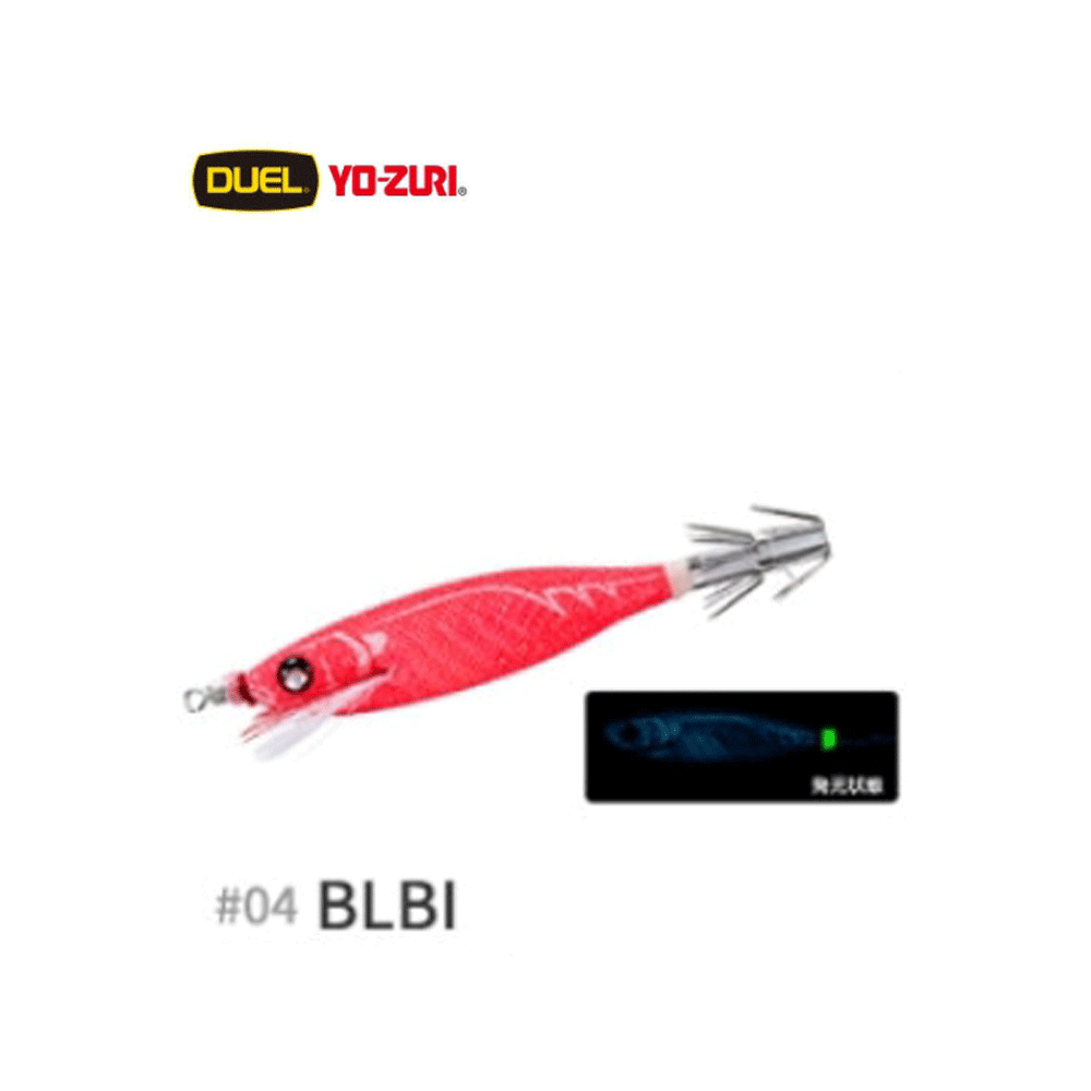 바다루어 요즈리 듀엘 이지 베이트 슬림 한치 갑오징어 수평 에기 슷테 루어 BLBI, 8cm(3.1인치) - 메인 이미지