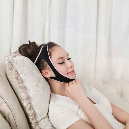 얼굴 턱선 리프팅 밴드 경락 마사지 주름 탄력 개선